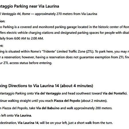 ベッド・アンド・ブレックファスト Charming ローマ